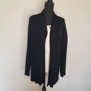 Chico's Travelers Slinky Black Jacket 3X